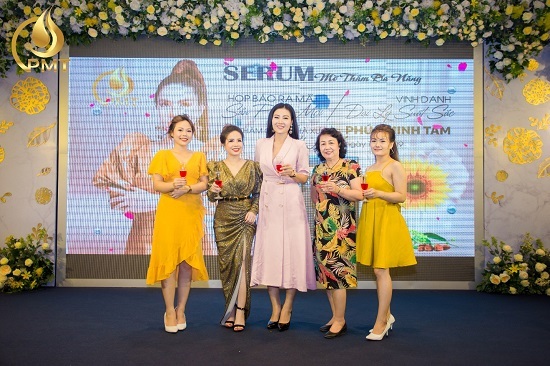 Công ty Phúc Minh Tâm ra mắt sản phẩm mỹ phẩm mới 