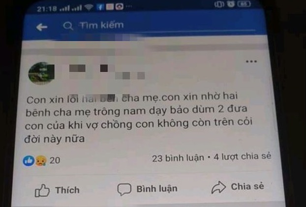 Vụ vợ chồng Trạm trưởng Trạm Y tế Đắk Nông tự vẫn: Người chồng đã tử vong