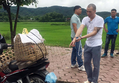 Vụ nữ sinh giao gà bị sát hại ở Điện Biên: 100 cảnh sát bảo vệ cuộc thực nghiệm hiện trường