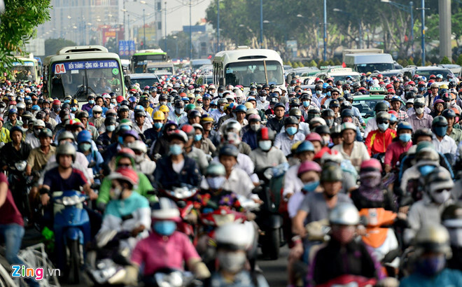 Đề xuất thu phí ô tô vào trung tâm Sài Gòn để giảm ùn tắc