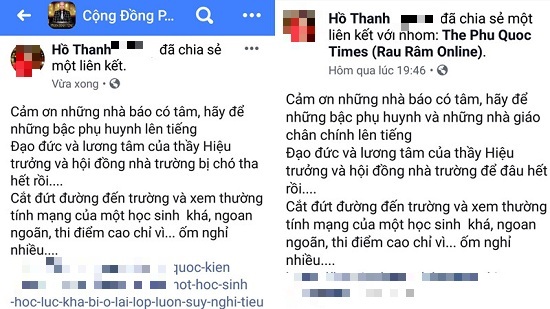 Á khôi doanh nhân chửi hiệu trưởng là