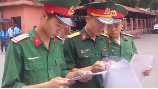 Các trường quân đội công bố mức điểm nhận hồ sơ xét tuyển năm 2019