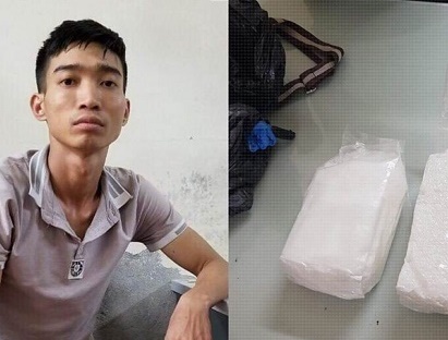 Hải Dương: Bắt quả tang đối tượng vận chuyển trên 1,7kg ma túy