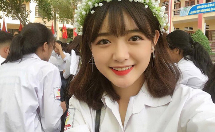 Mê mẩn trước vẻ đẹp thuần khiết của loạt nữ sinh Lào Cai
