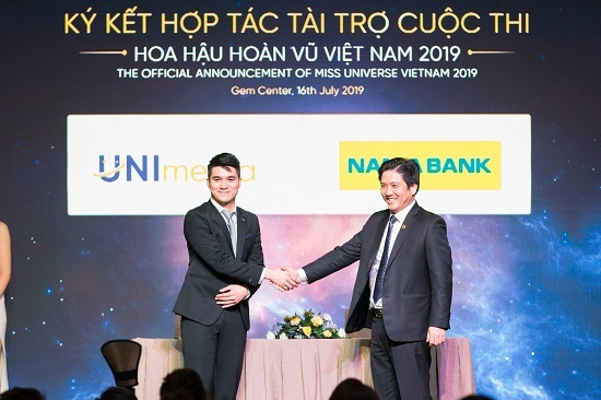 Nam Á Bank - Ngân hàng chính thức đồng hành xuyên suốt cùng cuộc thi hoa hậu hoàn vũ Việt Nam 2019 