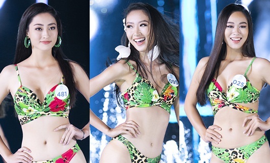 Ngắm đường cong quyến rũ của Top 5 Người đẹp biển Miss World Vietnam 2019