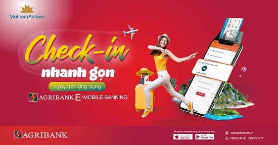 Check-in trực tuyến trong một nốt nhạc với Agribank E-Mobile Banking 