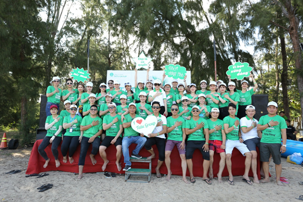 Hệ thống Tatu Group cháy hết mình trong sự kiện Team Building