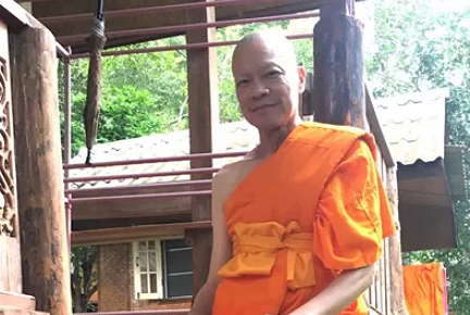 Sao nam trong phim ‘Anh hùng xạ điêu’ bất ngờ sang Thái Lan xuống tóc đi tu