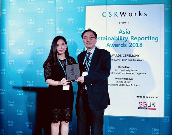 Bảo Việt đạt giải Báo cáo Phát triển bền vững  minh bạch nhất châu Á