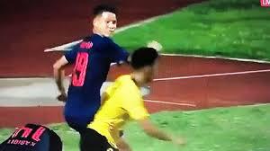 Video: Cầu thủ Thái Lan và Malaysia đánh nhau trong trận chung kết U15 Đông Nam Á 2019