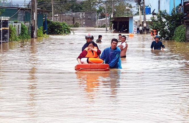 Chiến sĩ công an hy sinh khi giúp dân chạy lũ ở Lâm Đồng