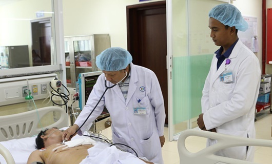 Bệnh nhân bị vỡ tim, gãy hàng loạt xương sườn được cứu sống