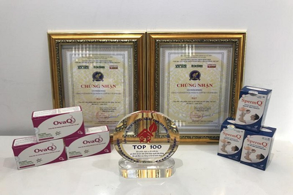 OvaQ1– SpermQ quảng cáo giúp khỏe trứng mạnh tinh trùng, hỗ trợ mang thai tự nhiên – Thật hay bịa?