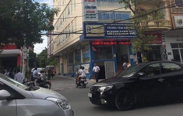 Nghệ An: Thầy giáo nước ngoài rơi từ tầng 4 trung tâm Anh ngữ xuống đất tử vong