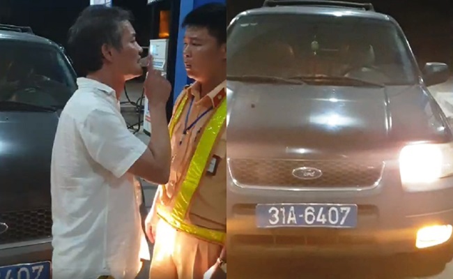 Vụ tài xế xe biển xanh tát CSGT: Phương tiện thuộc sở hữu của cơ quan nào?