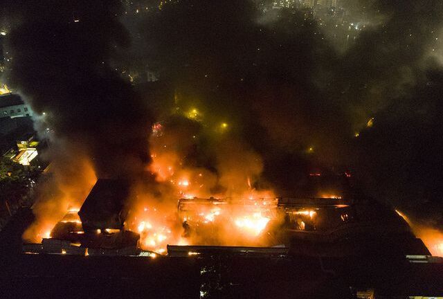 Vụ cháy công ty Rạng Đông: Huy động 200 cảnh sát, lực lượng 5 phường phối hợp chữa cháy