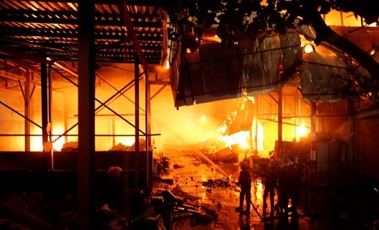 Vụ cháy kinh hoàng ở công ty Rạng Đông gây thiệt hại 150 tỷ đồng
