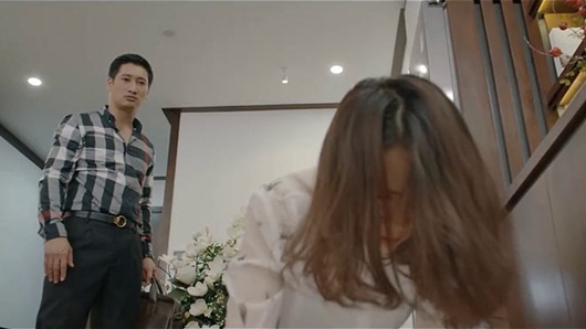 Hoa hồng trên ngực trái tập 7: Tiểu tam nhỏ vài giọt nước mắt, Thái về đánh vợ không thương tiếc
