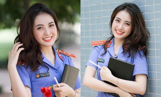 Ngắm vẻ đẹp vạn người mê của cựu nữ sinh đại học Kiểm sát Hà Nội