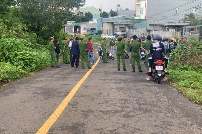 Gia Lai: Thực nghiệm hiện trường vụ nam sinh lớp 11 bị đâm chết trước cổng trường