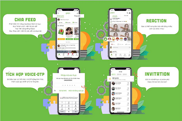 Mạng xã hội Gapo cán mốc 2 triệu người dùng