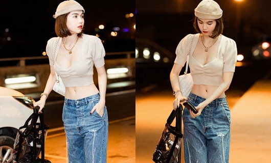Ngọc Trinh chiếm trọn spotlight vì khoe eo thon sau màn khẩu chiến