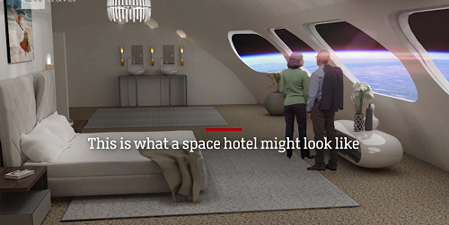 Công bố hình ảnh thiết kế của khách sạn đầu tiên trên vũ trụ