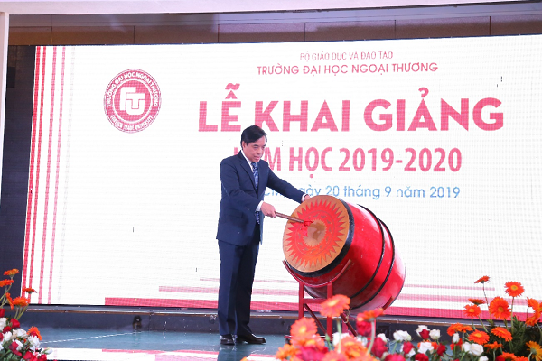 Không khí hân hoan tràn ngập Lễ khai giảng năm học mới 2019 – 2020 của Cơ sở II trường Đại học Ngoại thương