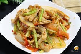 Đánh thức mọi giác quan với món dạ dày xào sa tế