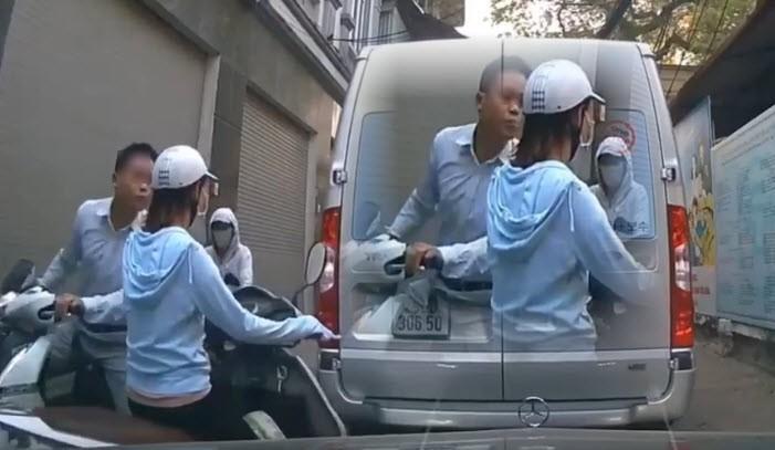 Vụ người đàn ông đi xe SH nhổ nước bọt vào mặt cô gái đi đường: Công an vào cuộc điều tra