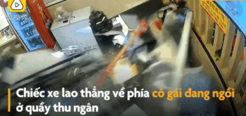 Video: Kinh hoàng cảnh ô tô mất lái lao vào nhà hàng, tông nhân viên lễ tân nhập viện