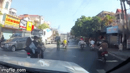 Công an Hải Phòng bác thông tin chặn xe khiến hai người ngã xuống đường