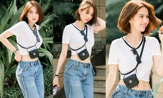 Ngọc Trinh sành điệu với quần