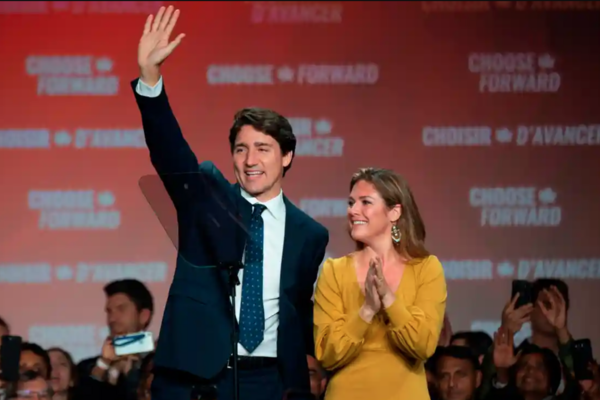Chiếc ghế Thủ tướng Canada tiếp tục gọi tên ông Justin Trudeau 