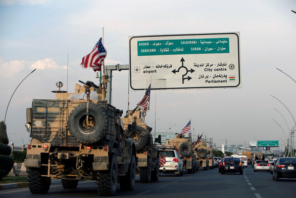 Quân đội Mỹ sẽ rút khỏi Syria, tạm thời đồn trú tại Iraq trước khi trở về Mỹ