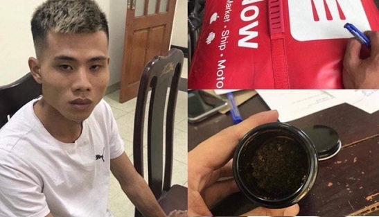 Hà Nội: Tóm gọn nhân viên ship hàng vận chuyển ma túy kiếm lời