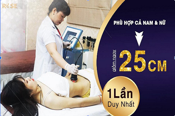 Giảm béo Max_Thin_Lipo 1 lần duy nhất tại TMV Rose hiệu quả