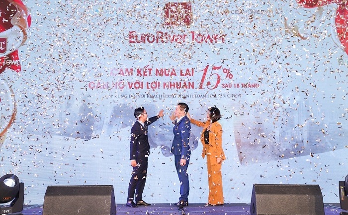 Euro River Tower: Ưu đãi sốc, cơn lốc quà tặng