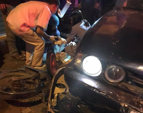 Danh tính tài xế xe BMW gây tai nạn liên hoàn trên phố Hà Nội lúc rạng sáng