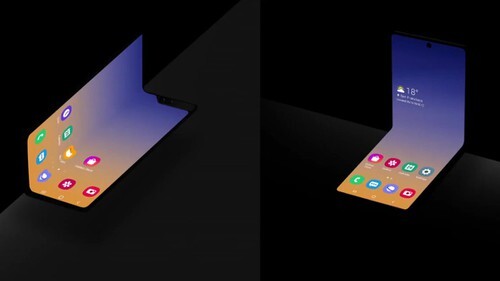 Smartphone gập ngang xưa rồi, Samsung vừa tung video khoe mẫu smatrphone màn hình gập dọc đầy lạ lẫm