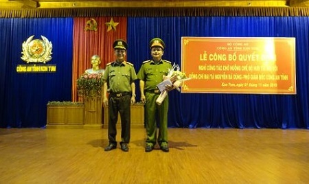 Bổ nhiệm nhân sự bộ Công an