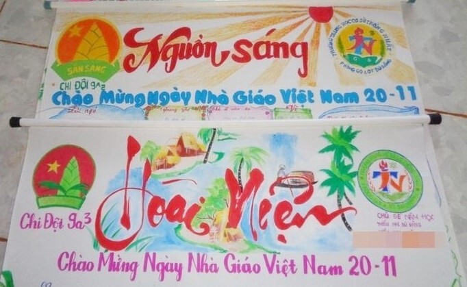 Cách làm báo tường đơn giản nhưng vẫn ấn tượng chào mừng ngày Nhà giáo Việt Nam 20/11