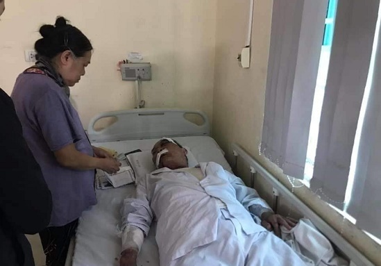 Vụ cụ ông 80 tuổi bị tài xế xe ôm đánh nhập viện: Chuyển hồ sơ lên Công an quận Ba Đình