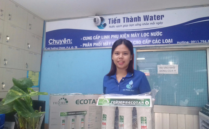 Đại lý Tiến Thành Water bán máy lọc nước Nano Geyser chính hãng