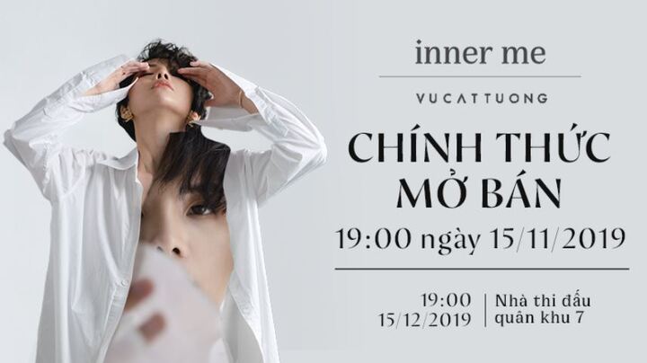 Concert “Inner Me” của Vũ Cát Tường mở bán trên ứng dụng VinID 19h tối nay! 