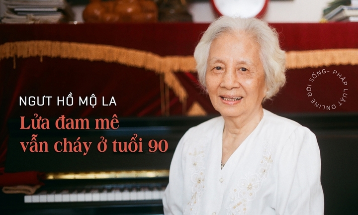 [E] Nhà giáo ưu tú Hồ Mộ La: Lửa đam mê vẫn cháy ở tuổi 90