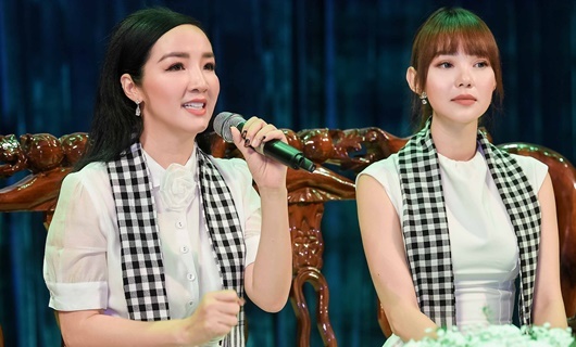 Hoa hậu Giáng My đẹp “không tuổi” đọ sắc với Minh Hằng