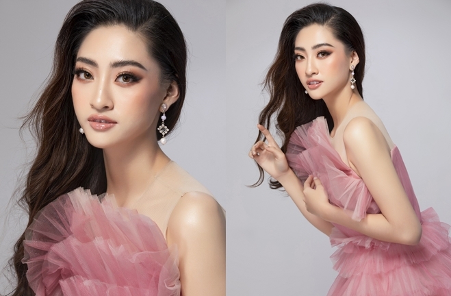 Hoa hậu Lương Thùy Linh chào sân Miss World bằng sắc hồng ấn tượng