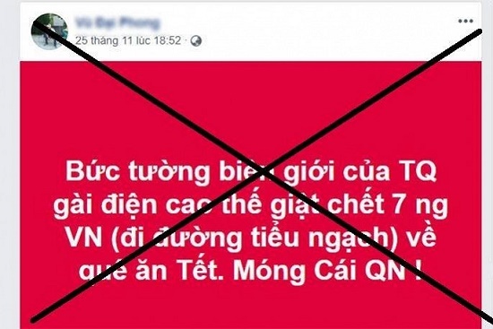 Thực hư thông tin 7 công dân Việt Nam tử nạn ở biên giới Trung Quốc